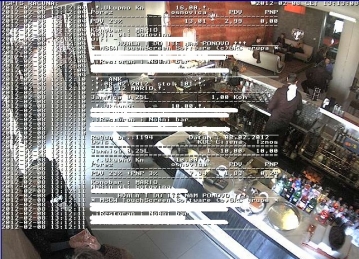 Ispis računa sa POS printera na kameri